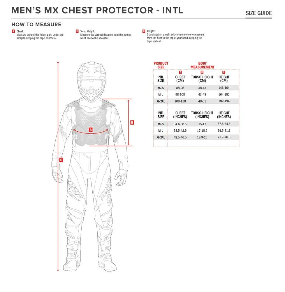 ALPINESTARS A-5 Plasma Chest Protector M/L