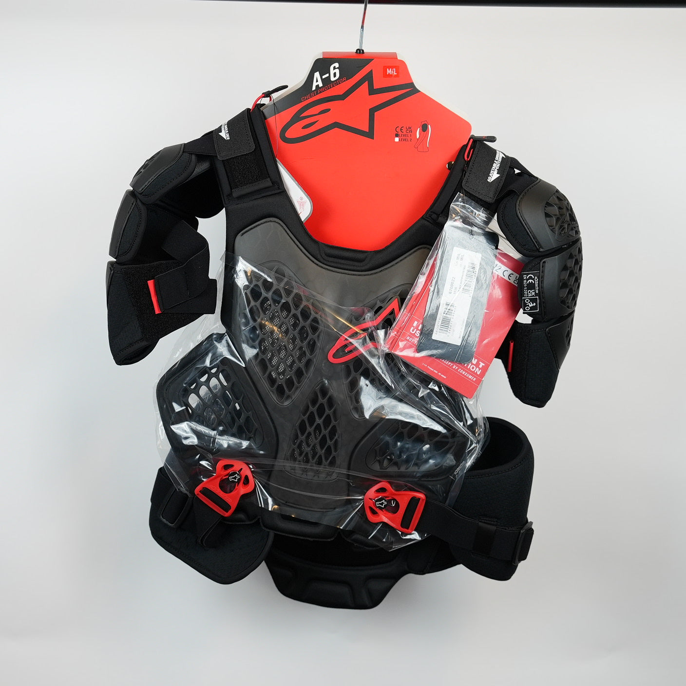 ALPINESTARS A6 Bröst/Ryggskydd