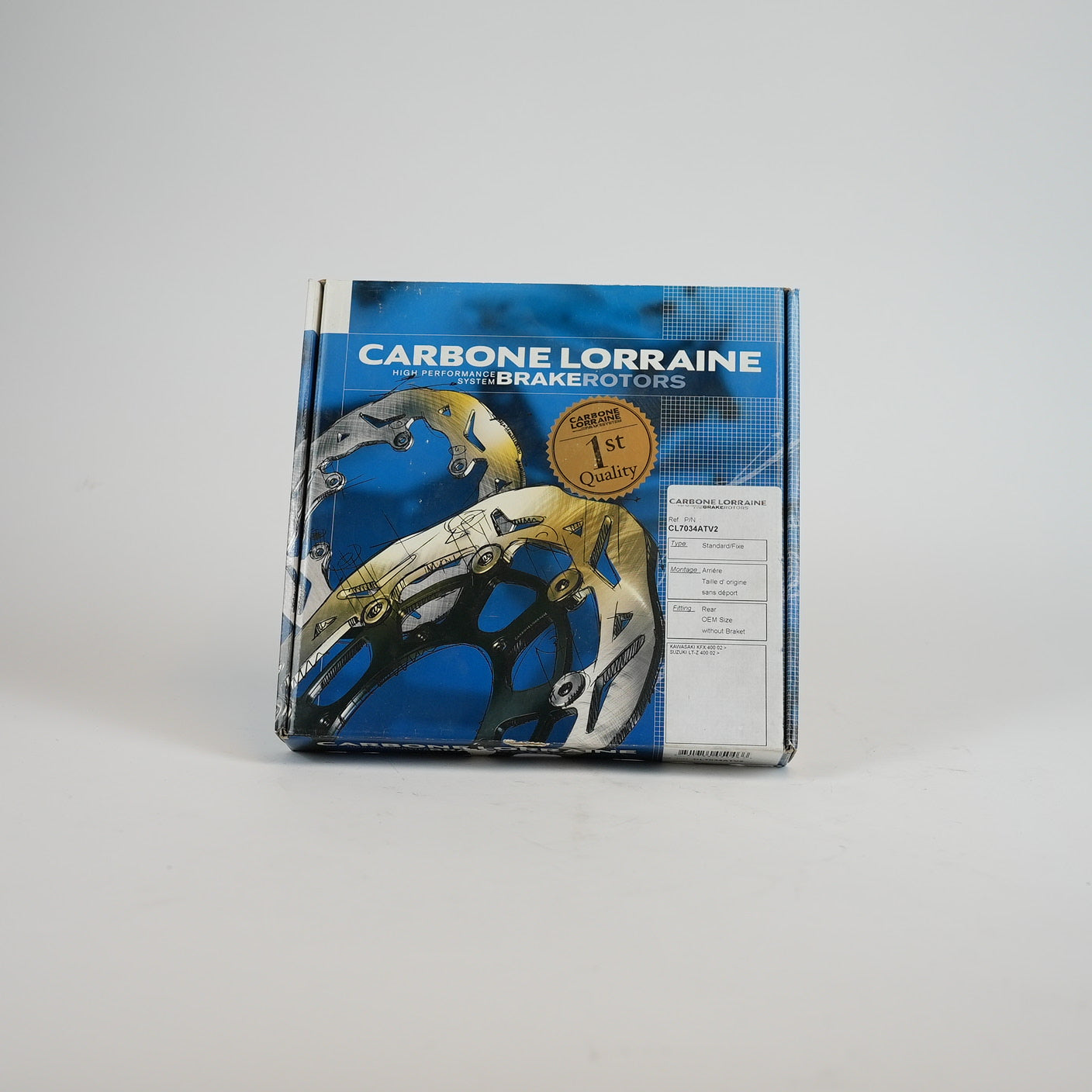 CARBONE LORRAINE CL7034ATV2 Bromsskiva Bak