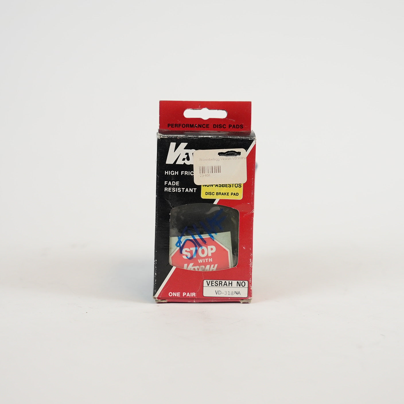VESRAH VD318 Organiska/Semimetalliska Bromsbelägg