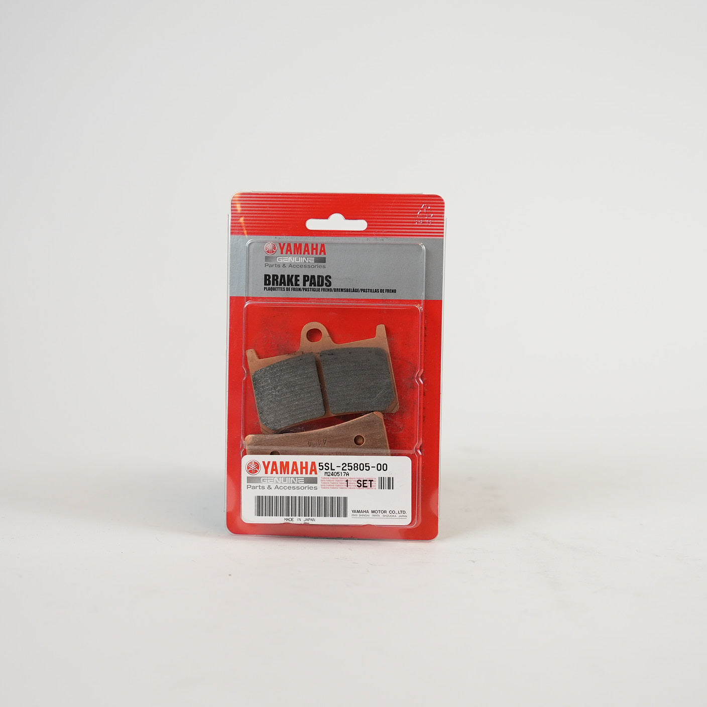 YAMAHA OEM Bromsbelägg Fram