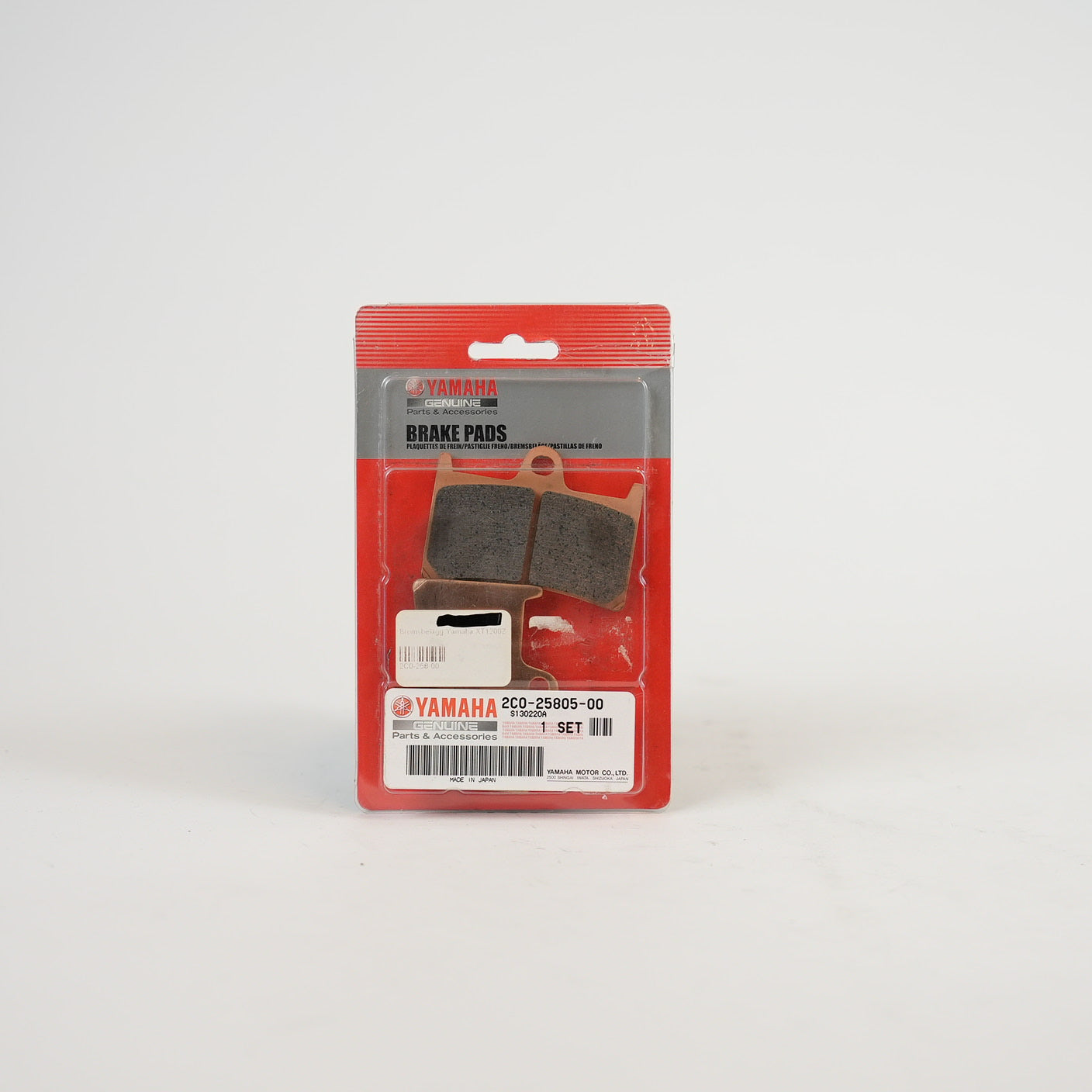 YAMAHA OEM Bromsbelägg Fram