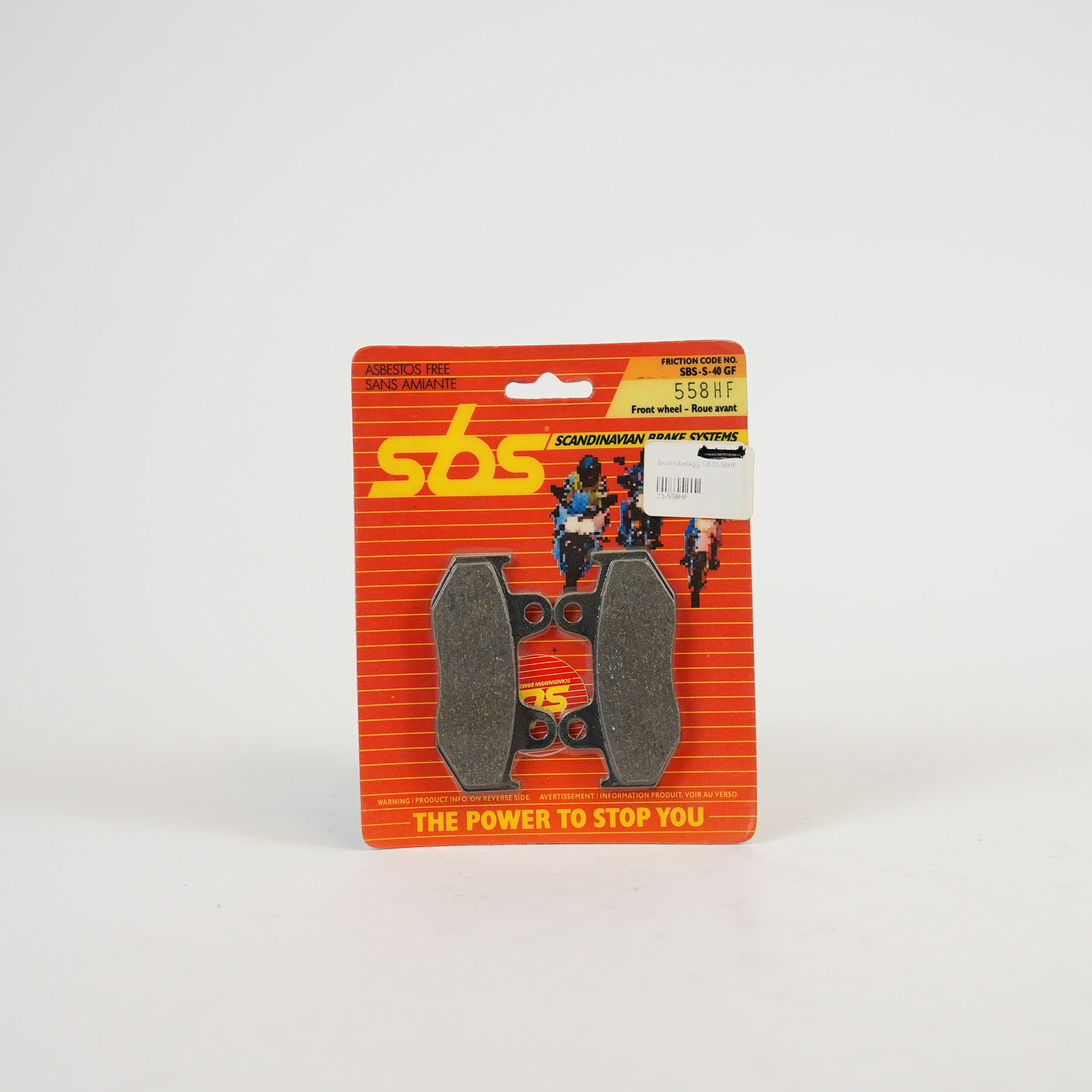 SBS 558HF Keramiska Bromsbelägg Fram