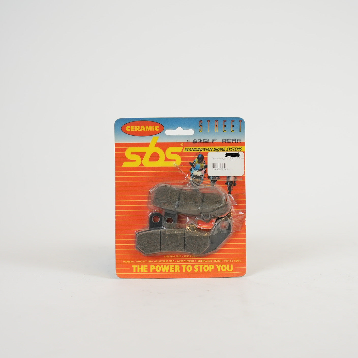SBS Keramiska Bromsbelägg Bak 635Lf