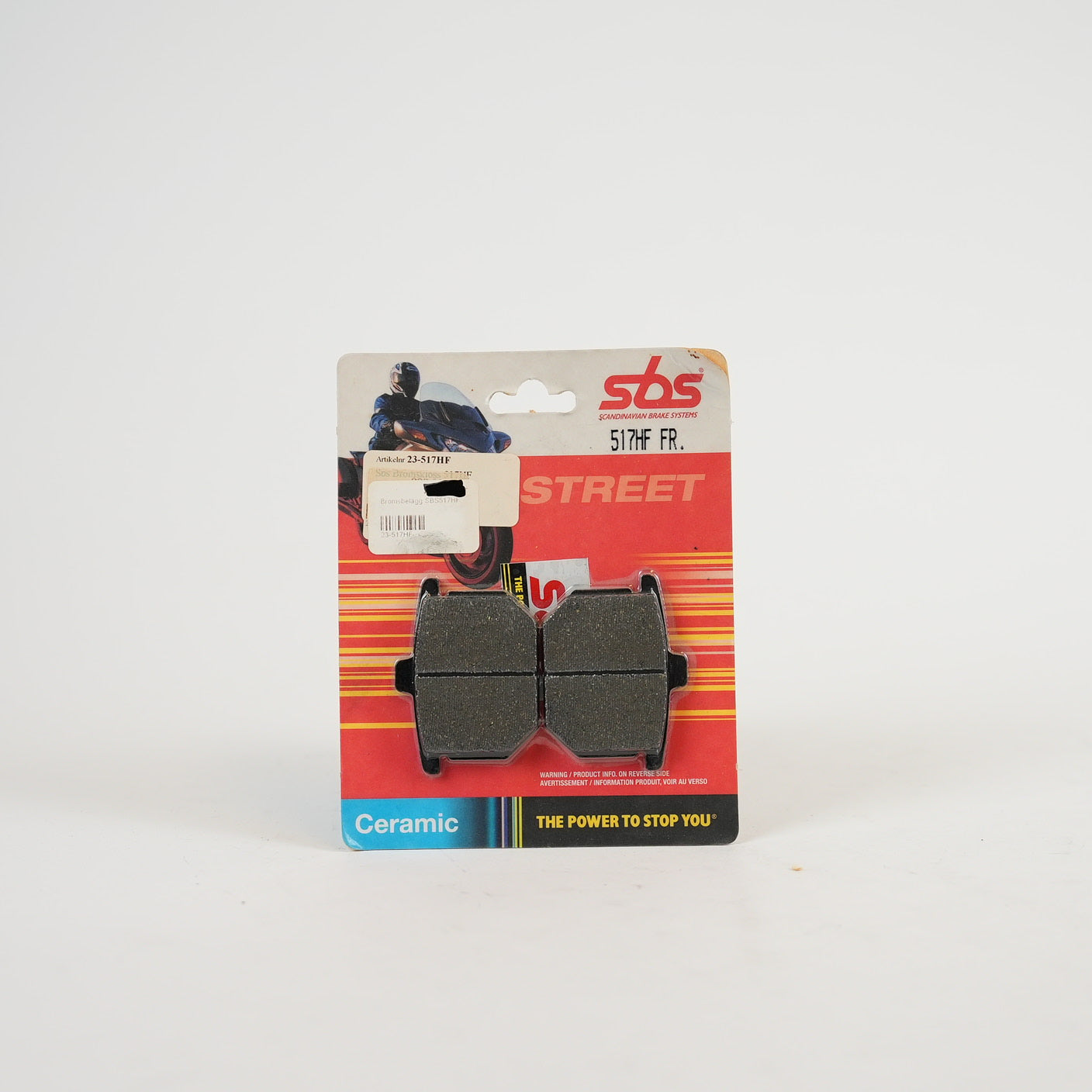 SBS 517HF Keramiska Bromsbelägg Fram