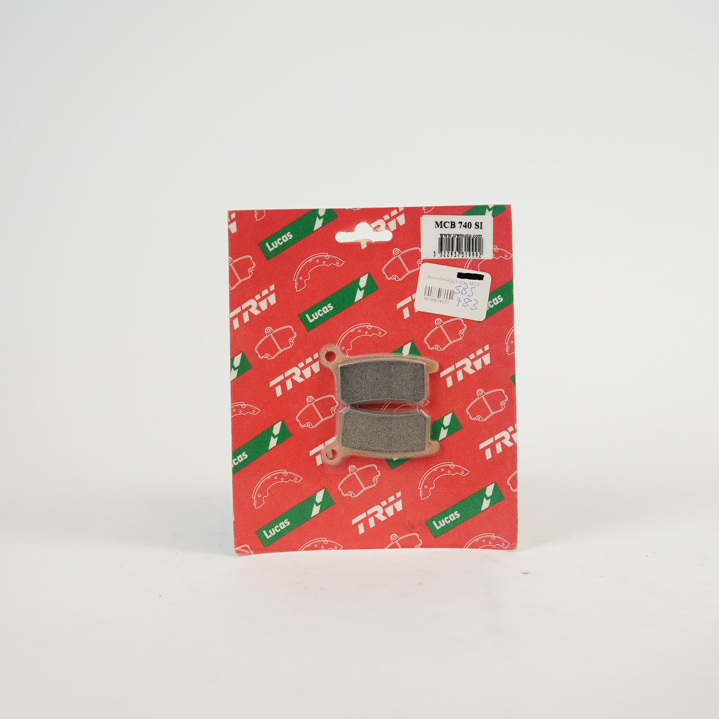 TRW MCB740SI Sinter Bromsbelägg Bak