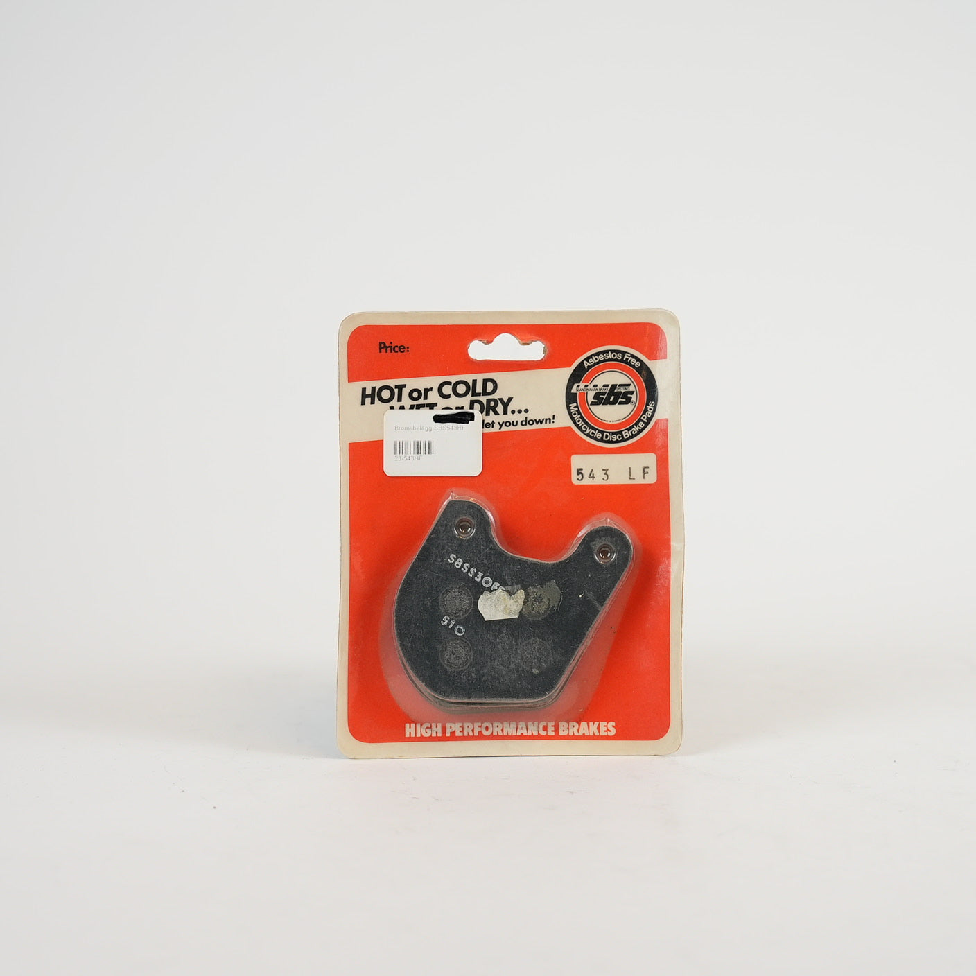 SBS 543LF Keramiska Bromsbelägg Bak