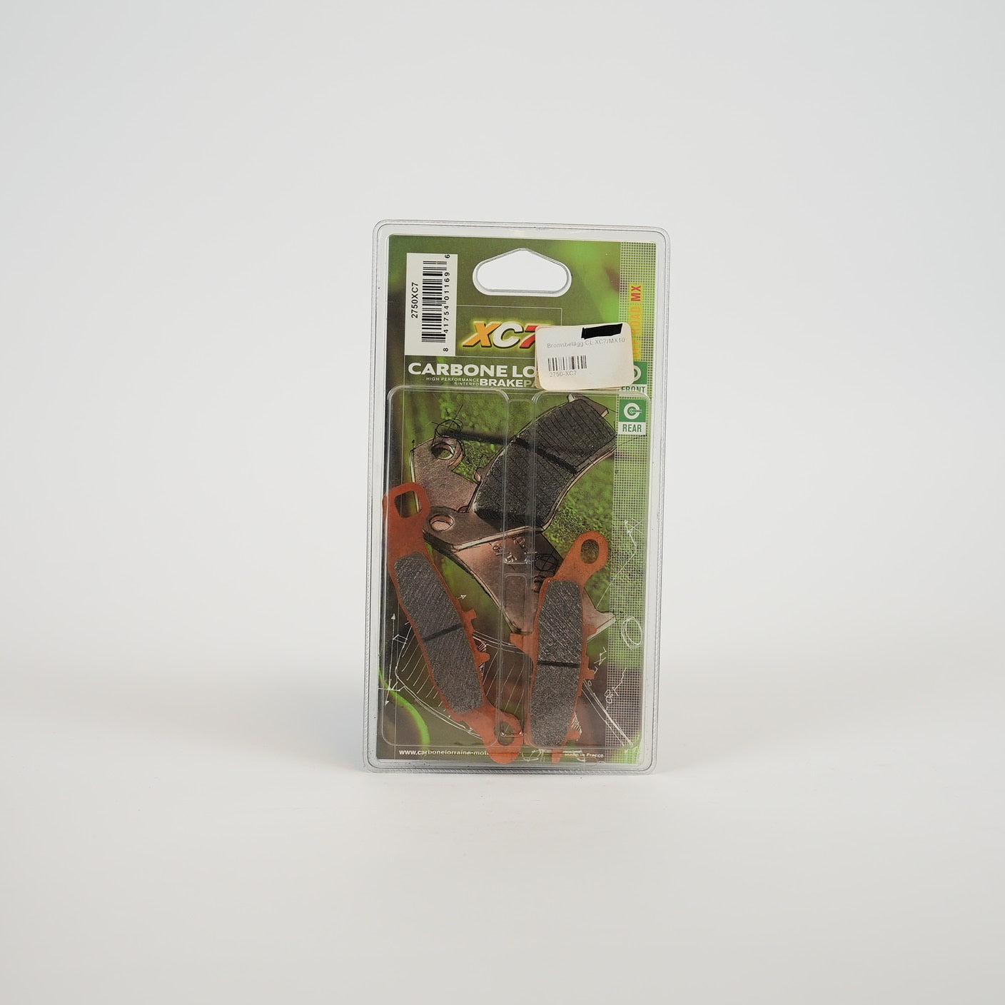 CARBONE LORRAINE 2750XC7 Sinter Bromsbelägg Fram