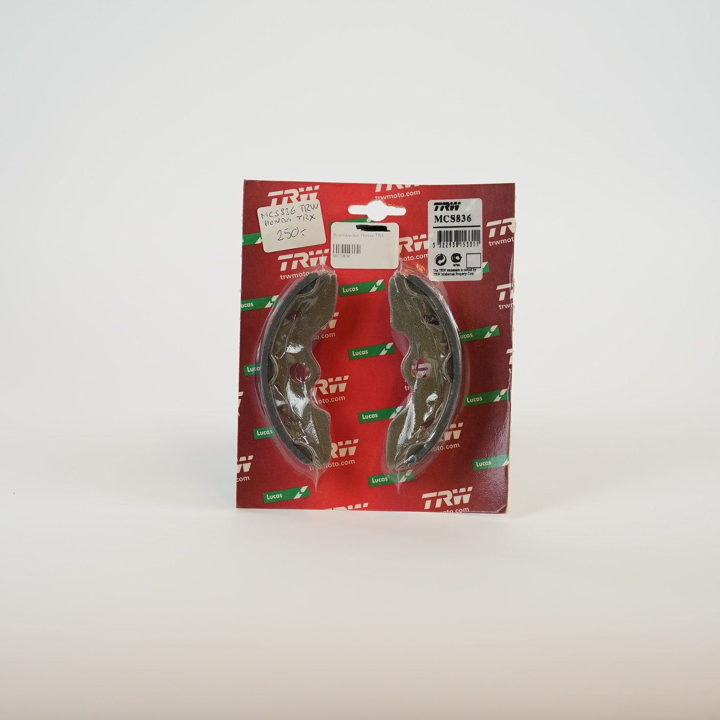 TRW MCS836 Organiska Bromsbackar Fram
