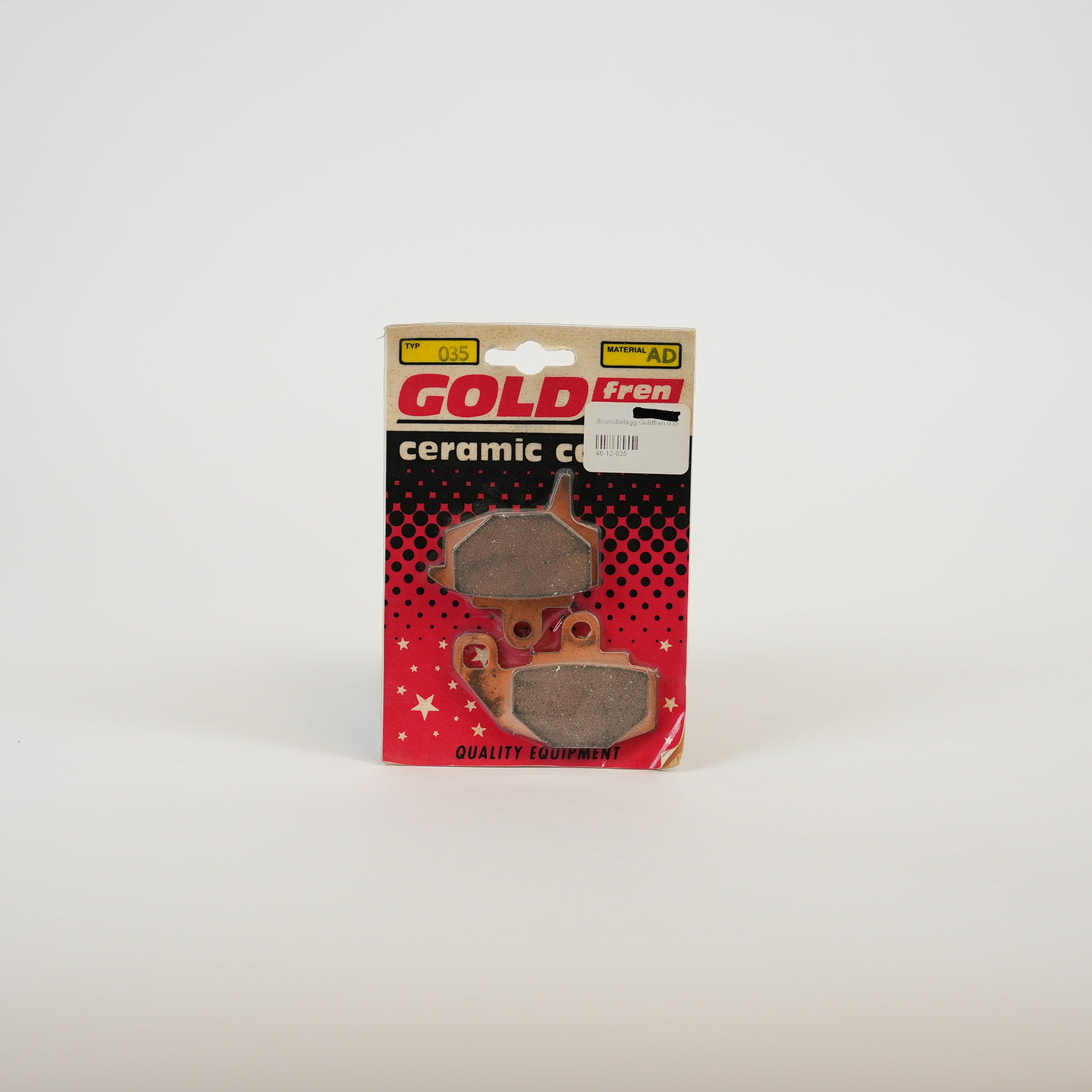GOLDFREN Sinter Bromsbelägg Bak 35 (S33Compound)
