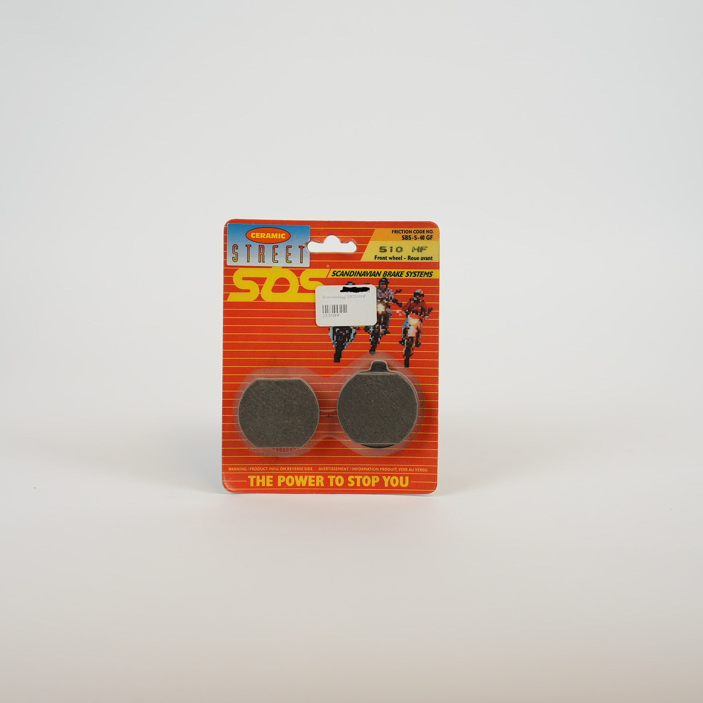 SBS 510HF Keramiska Bromsbelägg Fram/Bak