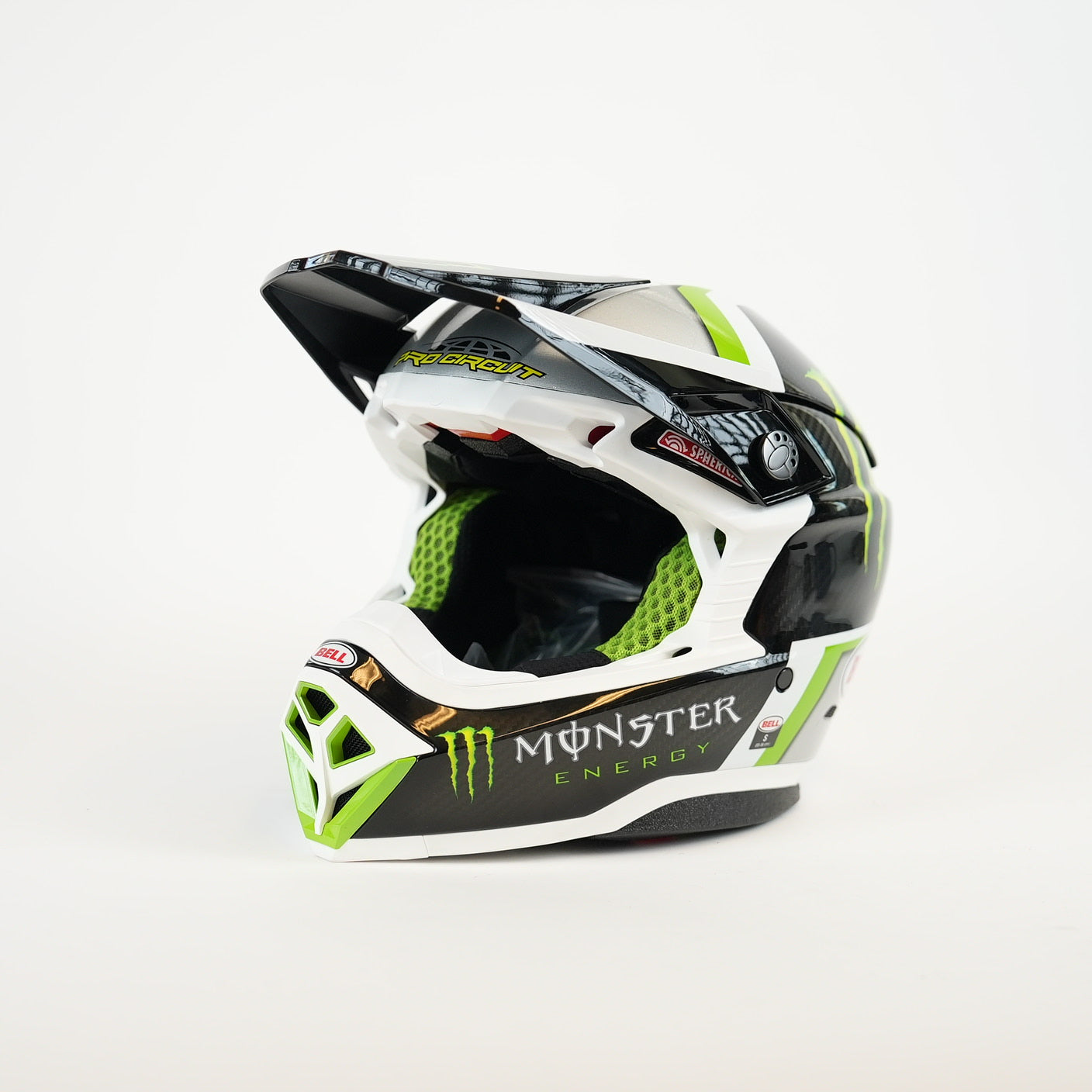 BELL Moto10 Pro Circuit Crosshjälm Svart/Vit/Grön