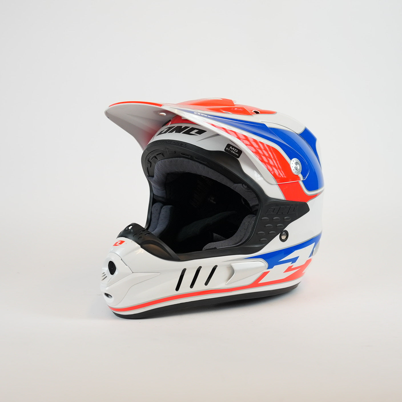 ONE 1 Crosshjälm Blå/Röd/Vit