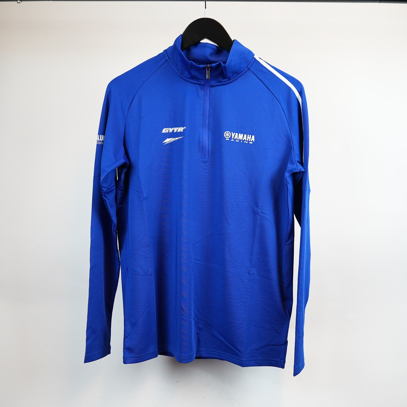 YAMAHA Paddock Blue Ls Halv-Zip Tröja