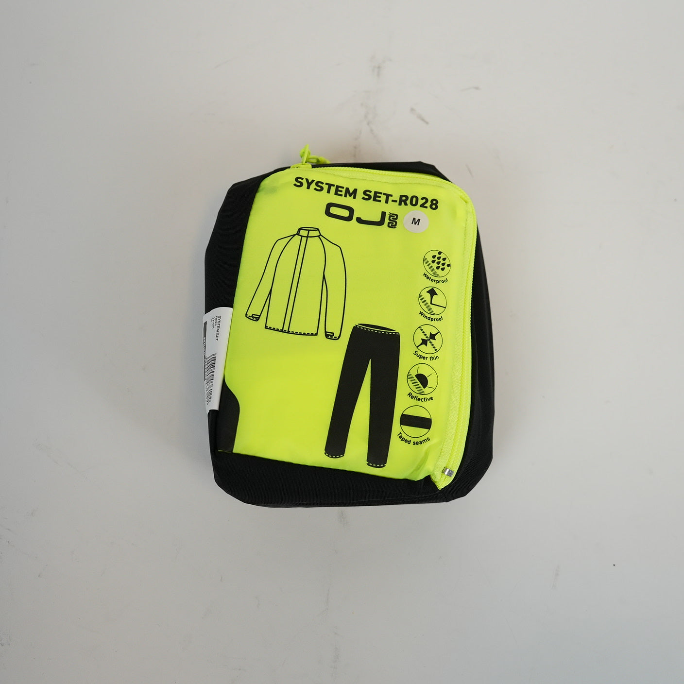 OJ System Set Regnställ Svart/Hivis