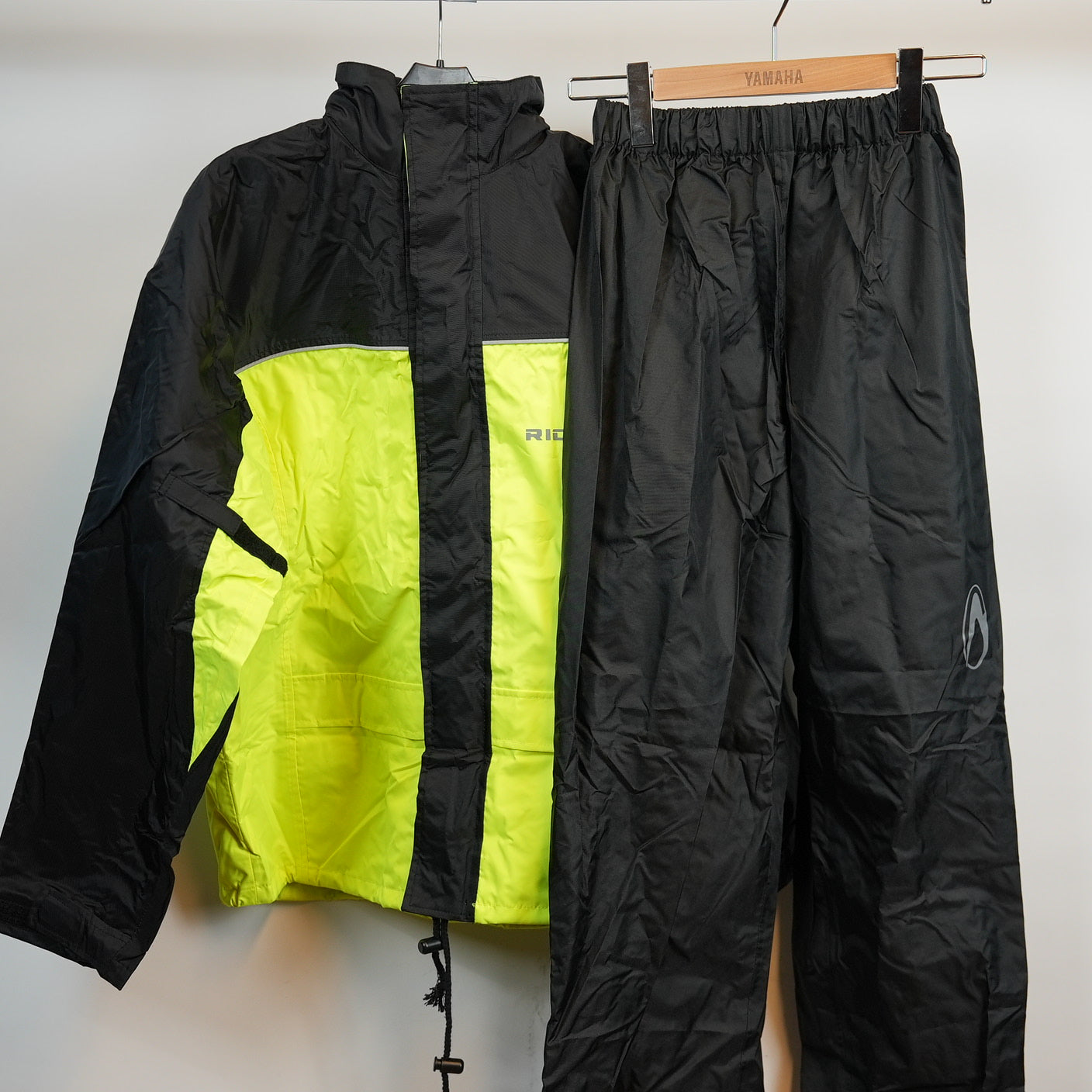 RICHA Fluo Set Regnställ 2-Delat Fluo/Svart