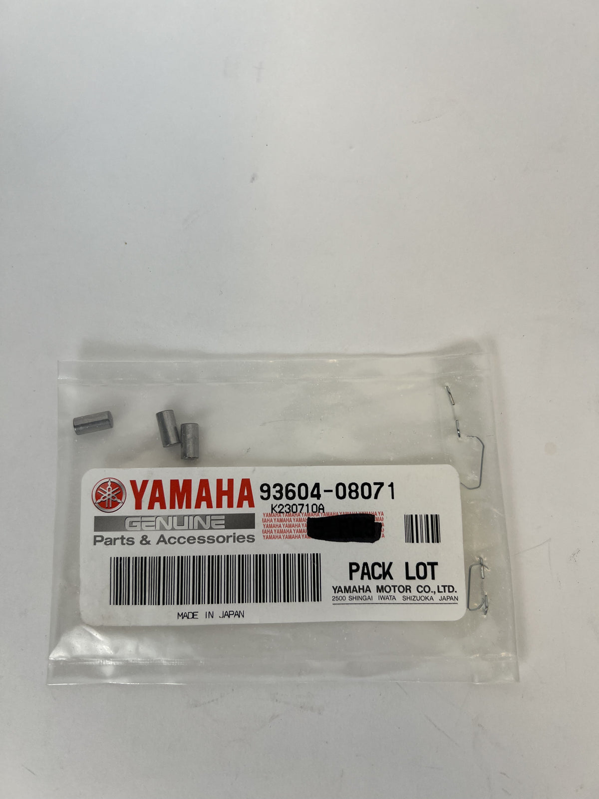 YAMAHA Pin Dowel/ Styrpinne 93604-08071