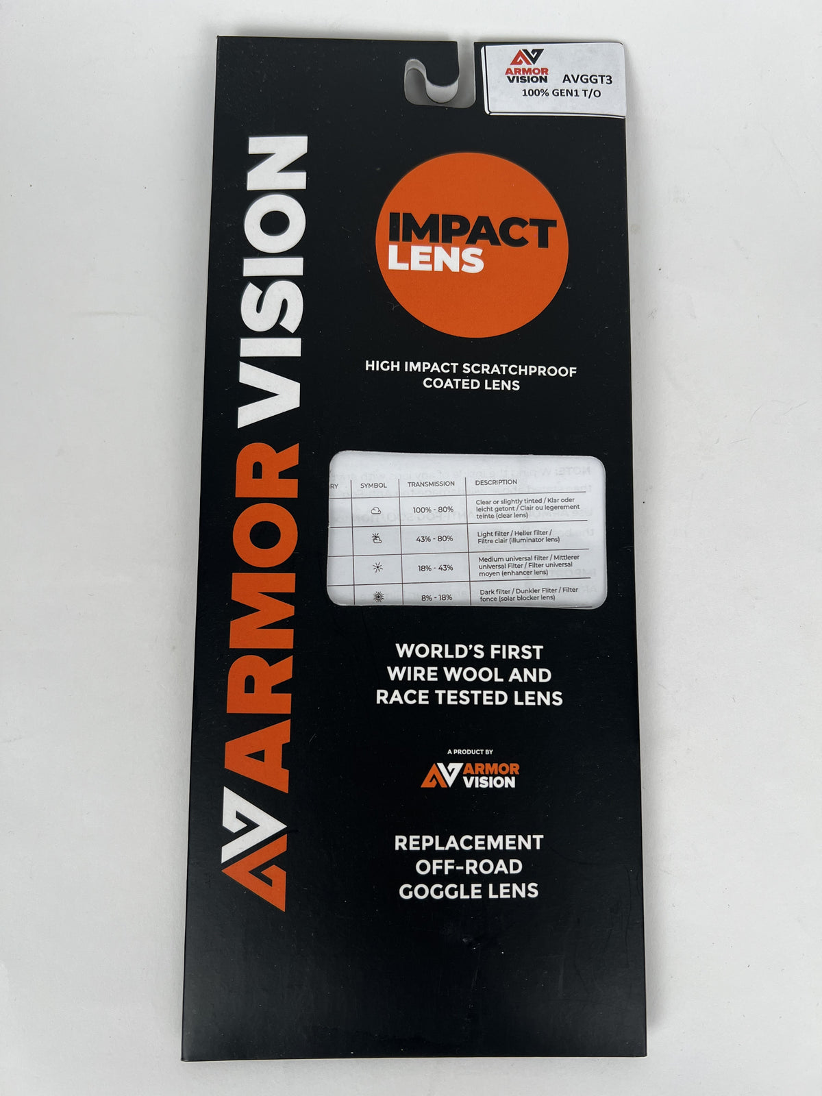 ARMOR VISION AVGGT3 (100% GEN1) T/O