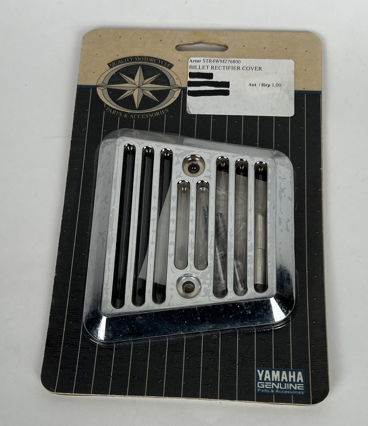 YAMAHA Kromat likriktarskydd i billet-aluminium Yamaha XV1600 Wild Star 99-04