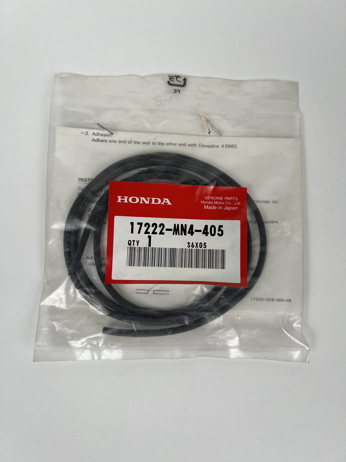 HONDA Original Packning till Luftfilterkåpa 17222-MN4-405