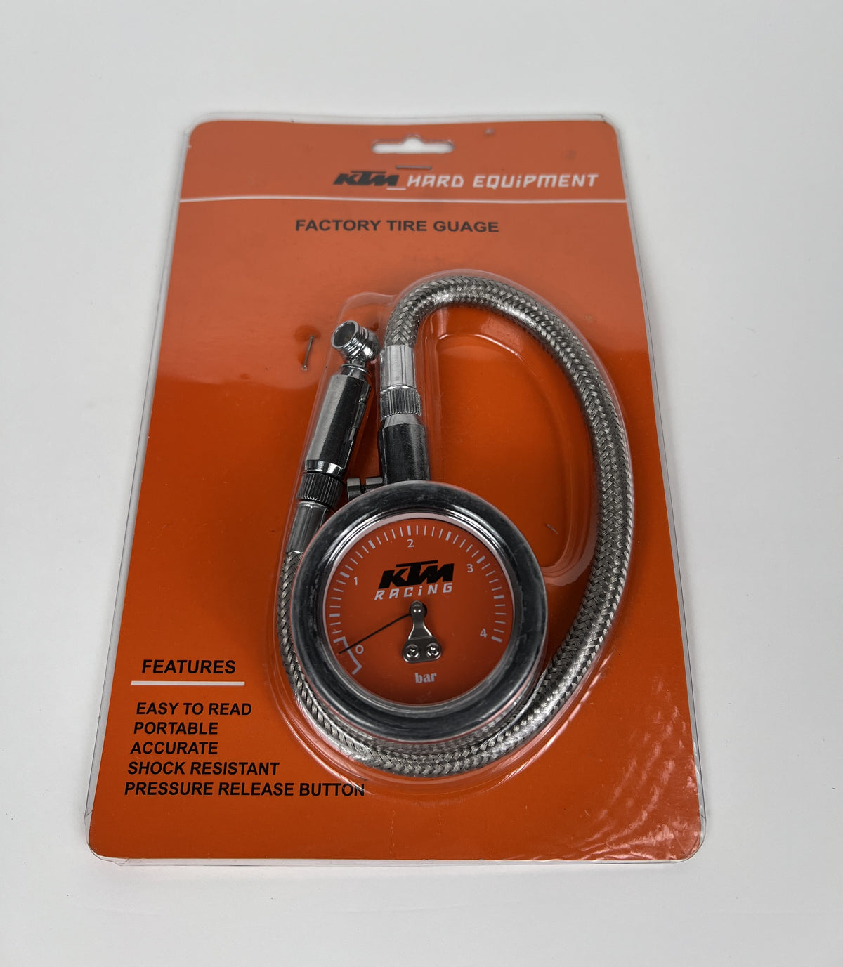 KTM Original Powerparts Däcktrycksmätare 0-4 Bar