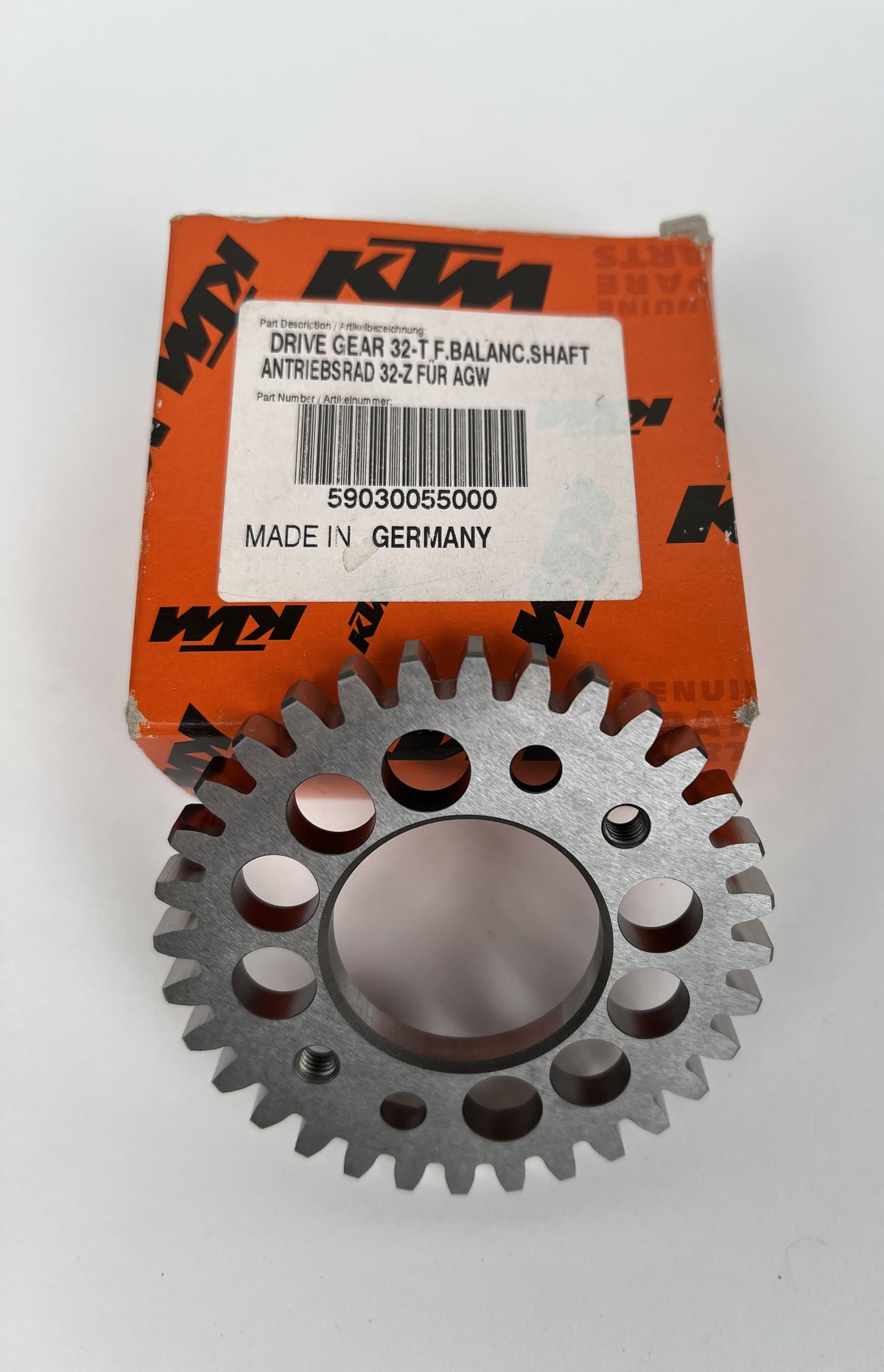 KTM Original Drivkugghjul Balansaxel 32T 59030055000