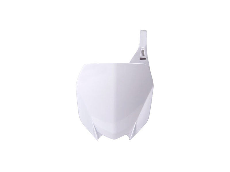 RTech Nummerplåt Fram Vit