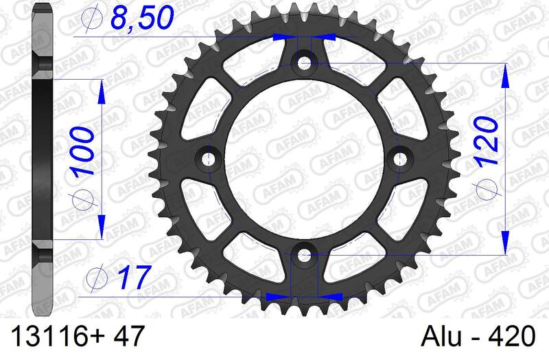Chain Kit YZ65 2017-2027