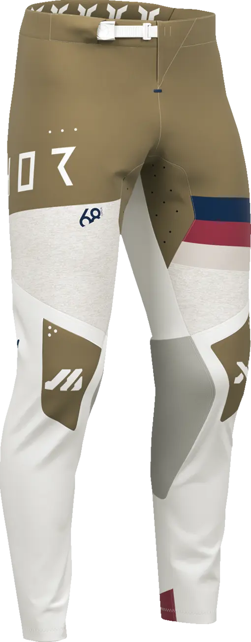 Thor Pant Sportmode League White/Copper