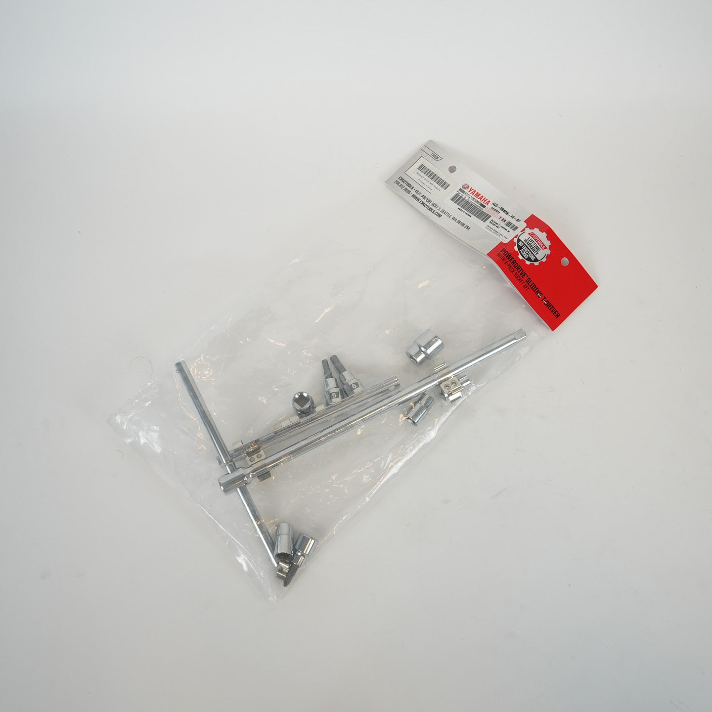 Yamaha T-Handtag med 8-delars hylsnyckelset