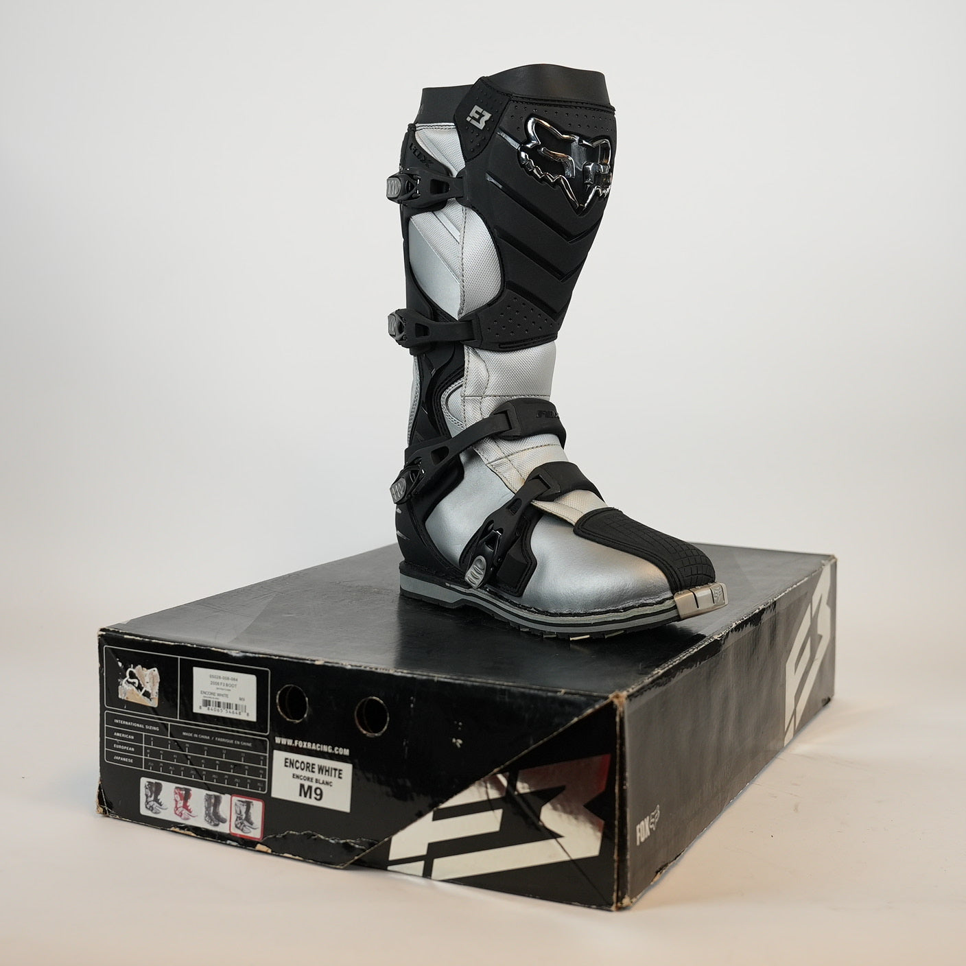 FOX Comp Crosstövlar Svart