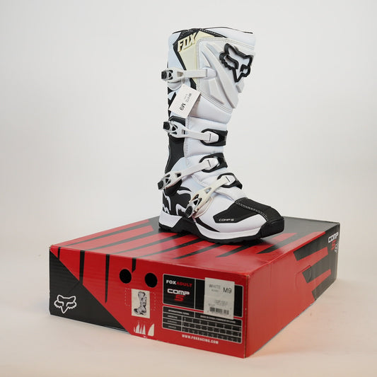 FOX Comp 5 Crosstövlar Vit