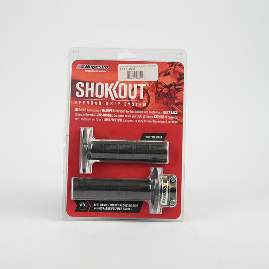 BOYESEN Handtag Svart - Half Waffle