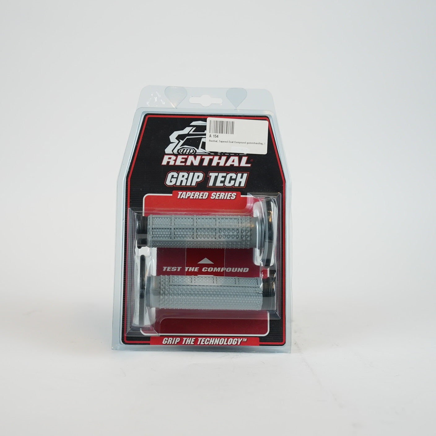 RENTHAL Handtag Grå/Svart - Half Waffle/Tapered