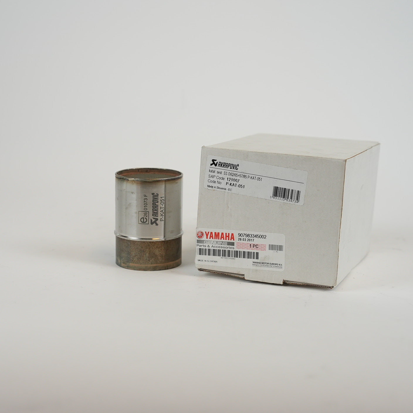 YAMAHA/Akrapovic Katalysator