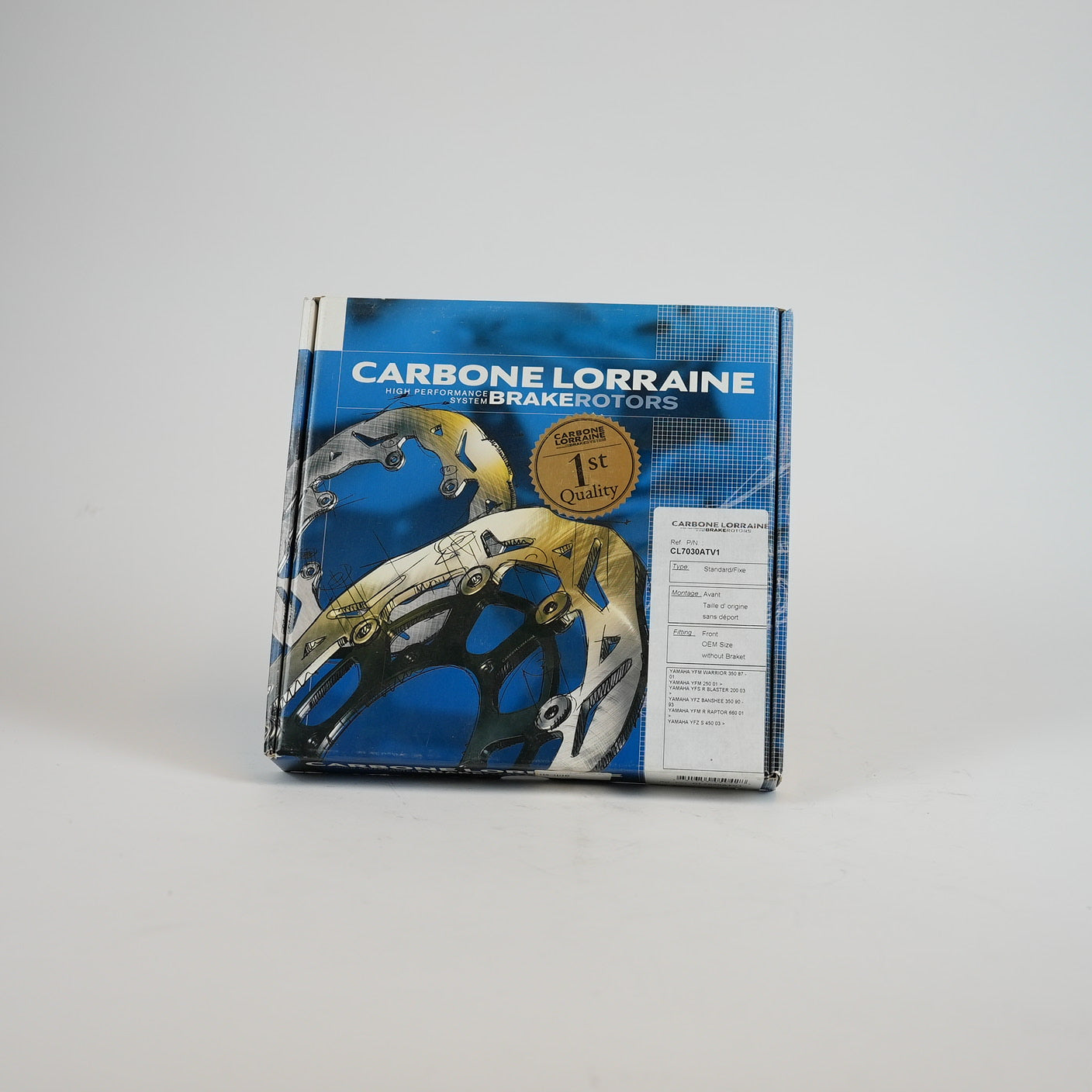 CARBONE LORRAINE CL7030ATV1 Bromsskiva Fram