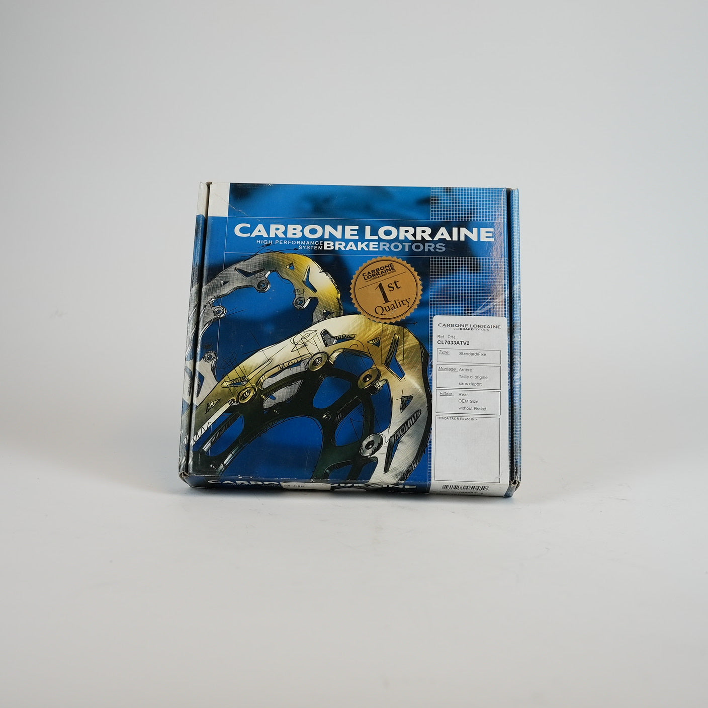 CARBONE LORRAINE CL7033ATV2 Bromsskiva Bak