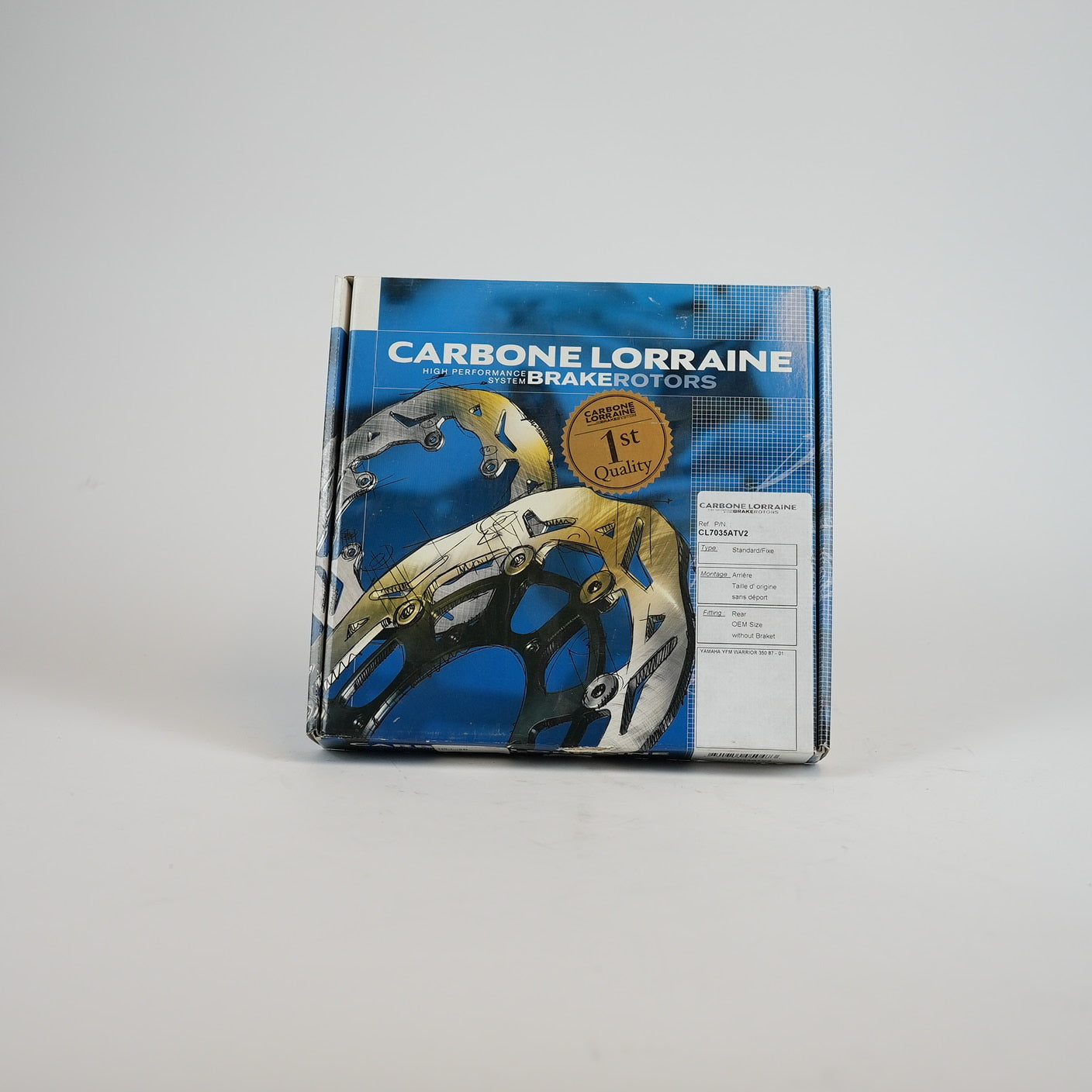 CARBONE LORRAINE CL7035ATV2 Bromsskiva Bak