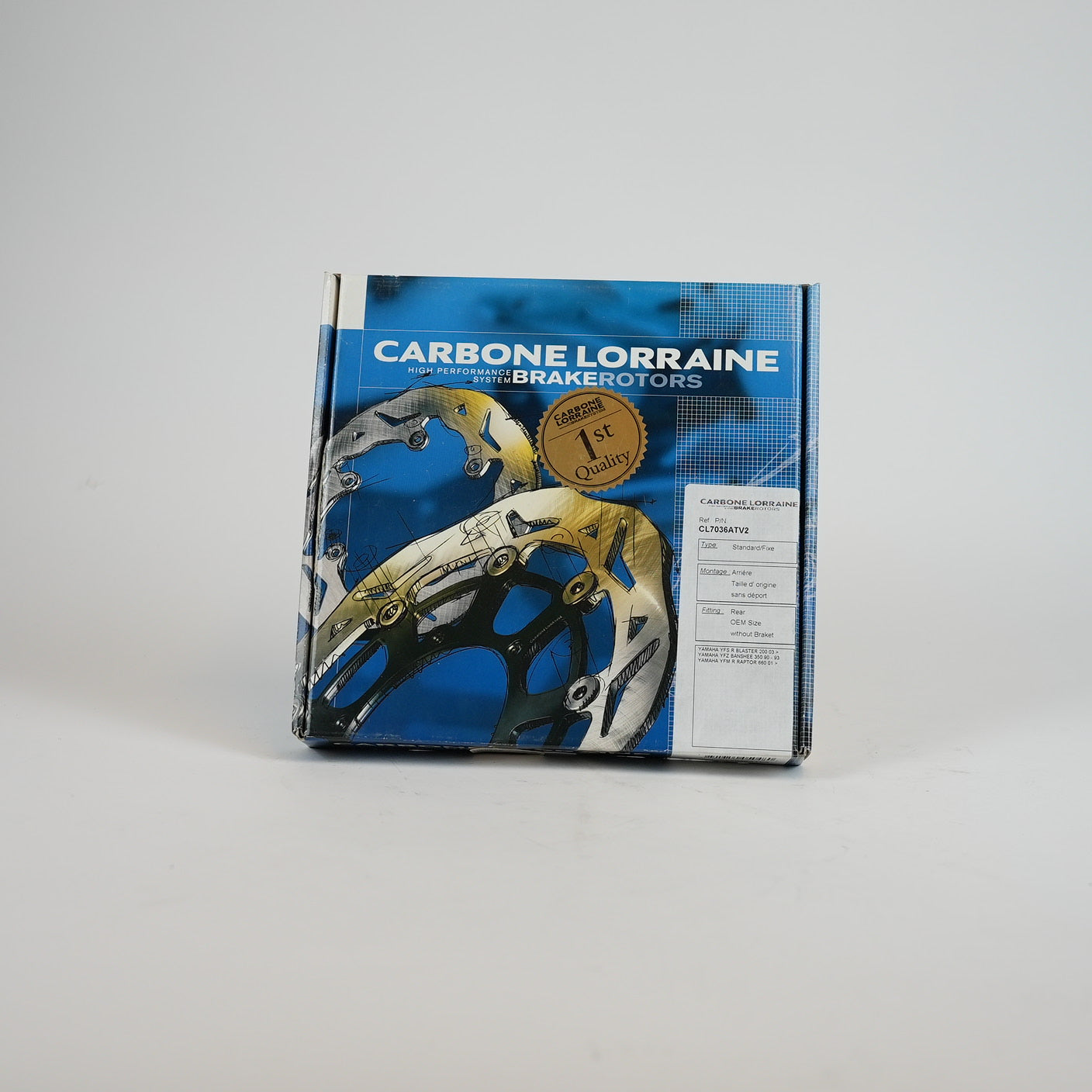 CARBONE LORRAINE CL7036ATV2 Bromsskiva Bak