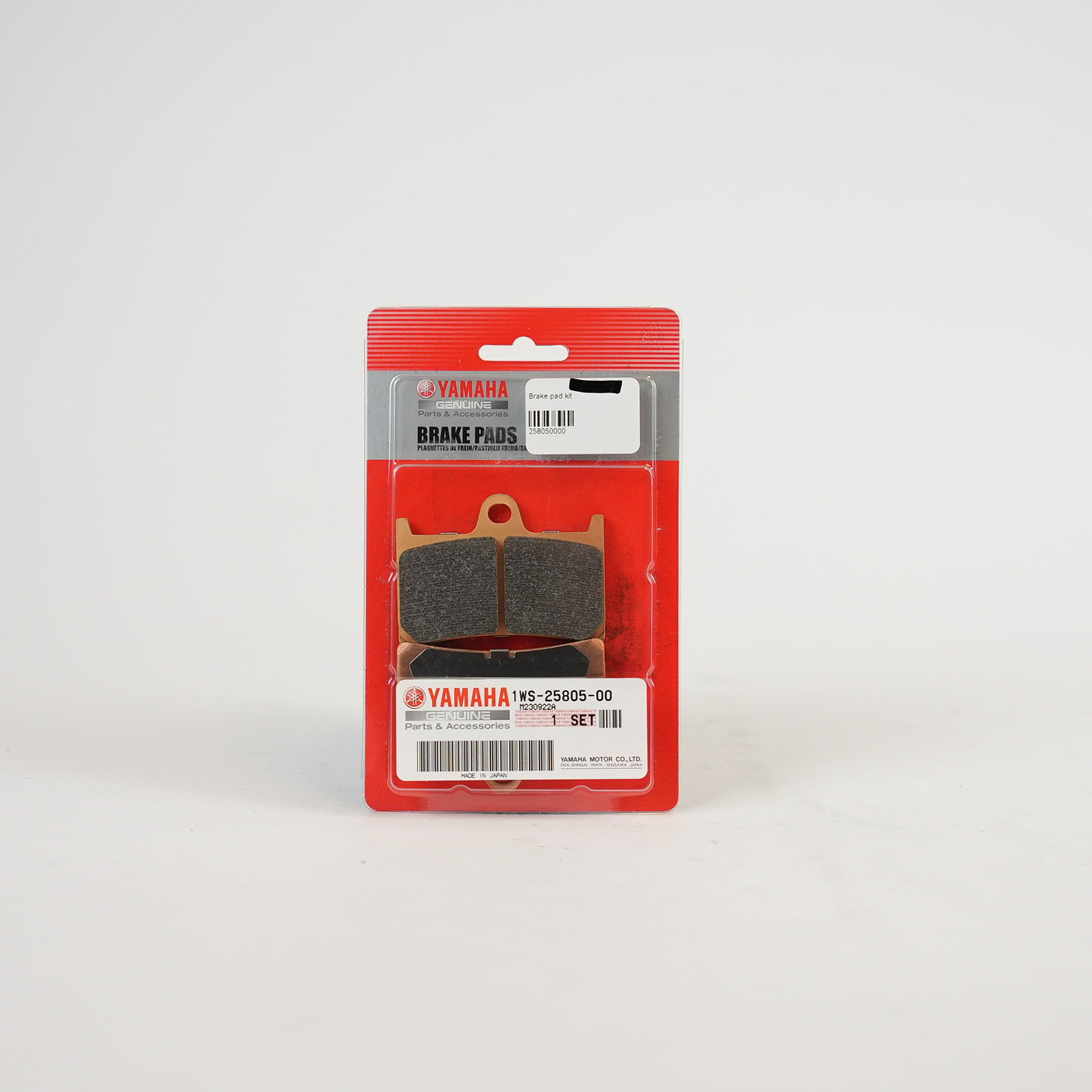 YAMAHA OEM Bromsbelägg Fram