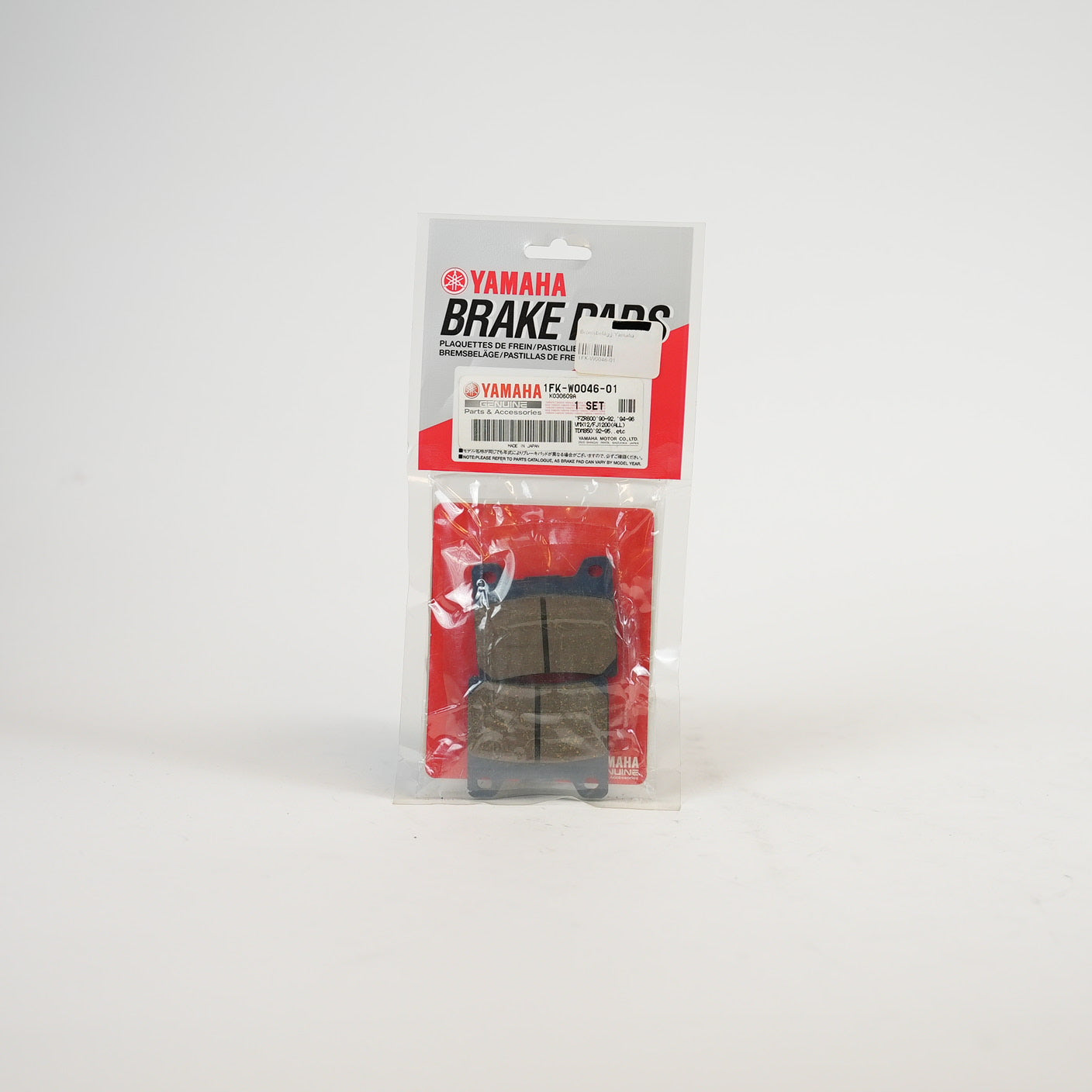 YAMAHA OEM Bromsbelägg Bak