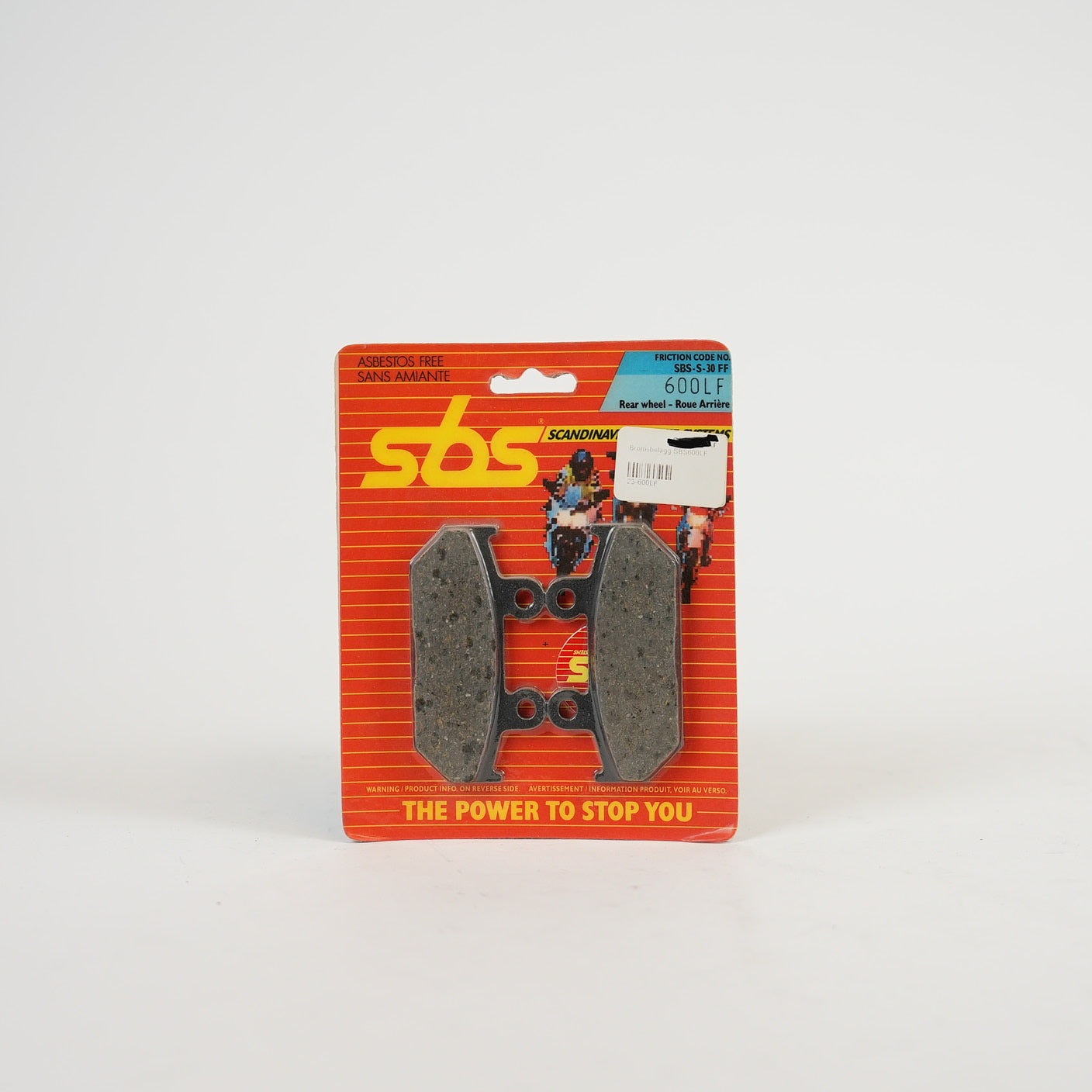 SBS 600LF Keramiska Bromsbelägg Bak