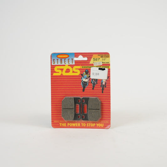 SBS 587HF Keramiska Bromsbelägg Fram & Bak