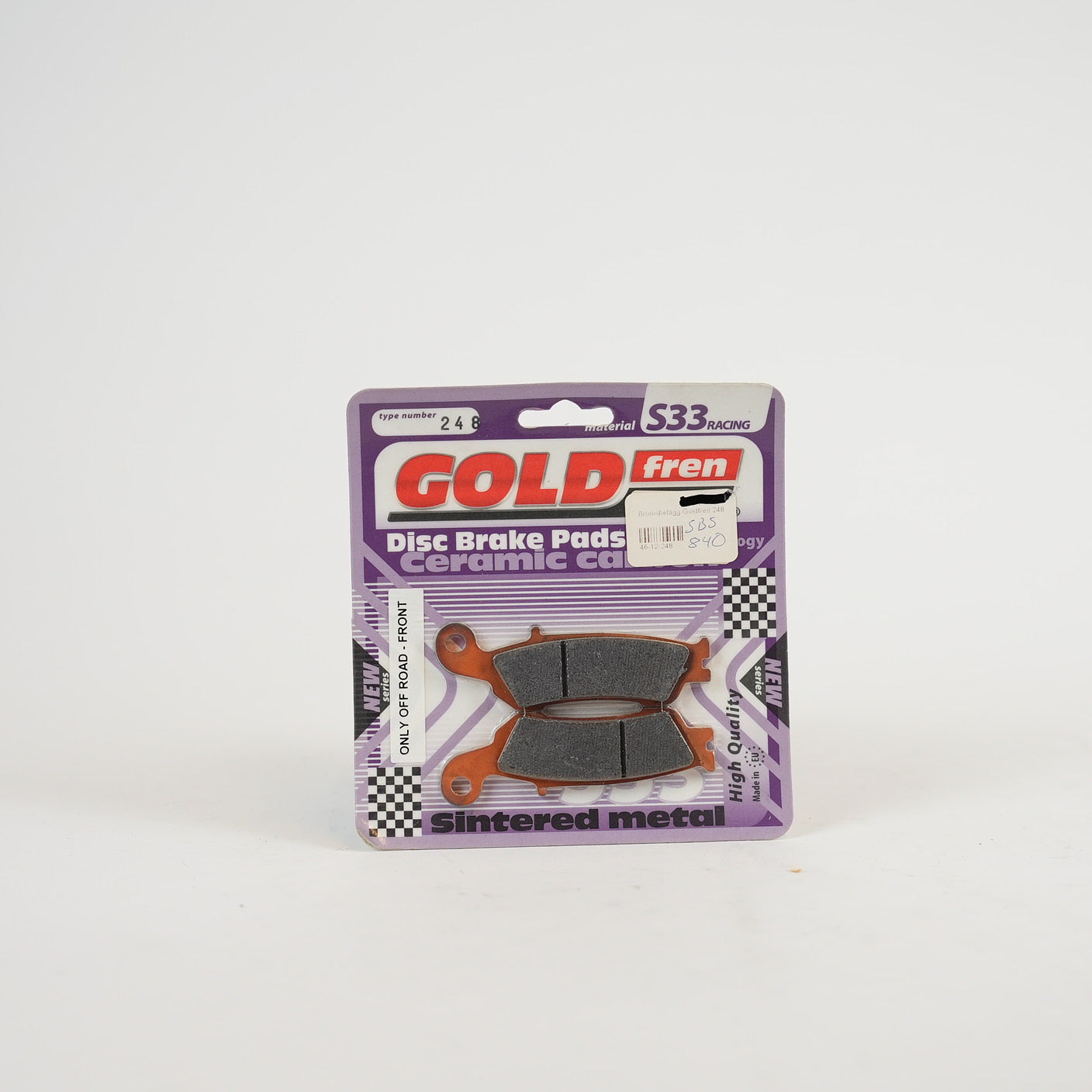 GOLDFREN 248 Sinter Bromsbelägg Fram