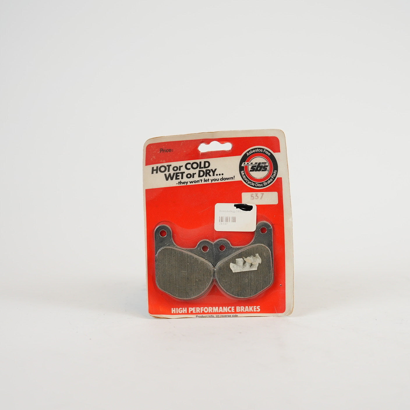 SBS 537H Keramiska Bromsbelägg Fram