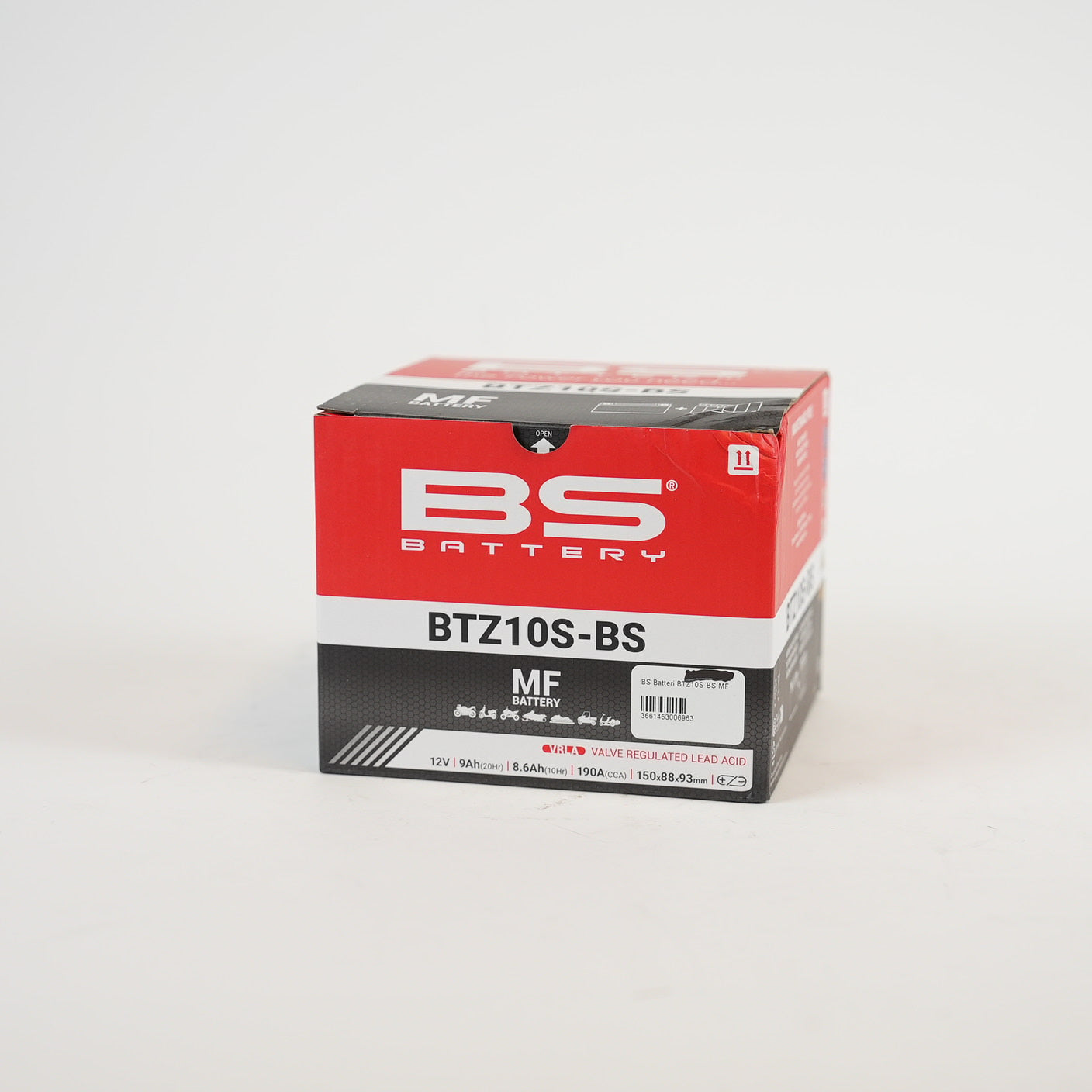 BS BATTERY Underhållsfritt Agm-Batteri BTZ10S-BS