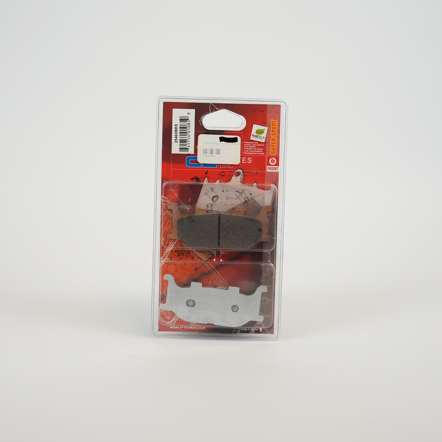 CARBONE LORRAINE 2546XBK5 Sinter Bromsbelägg Fram