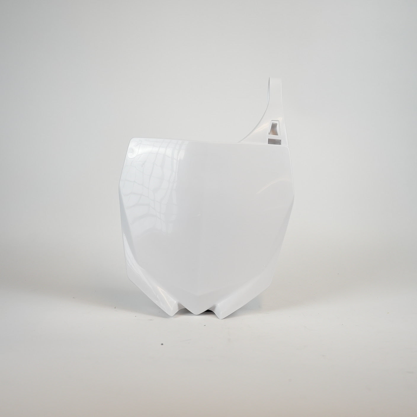 YAMAHA OEM Nummerplåt Fram Vit