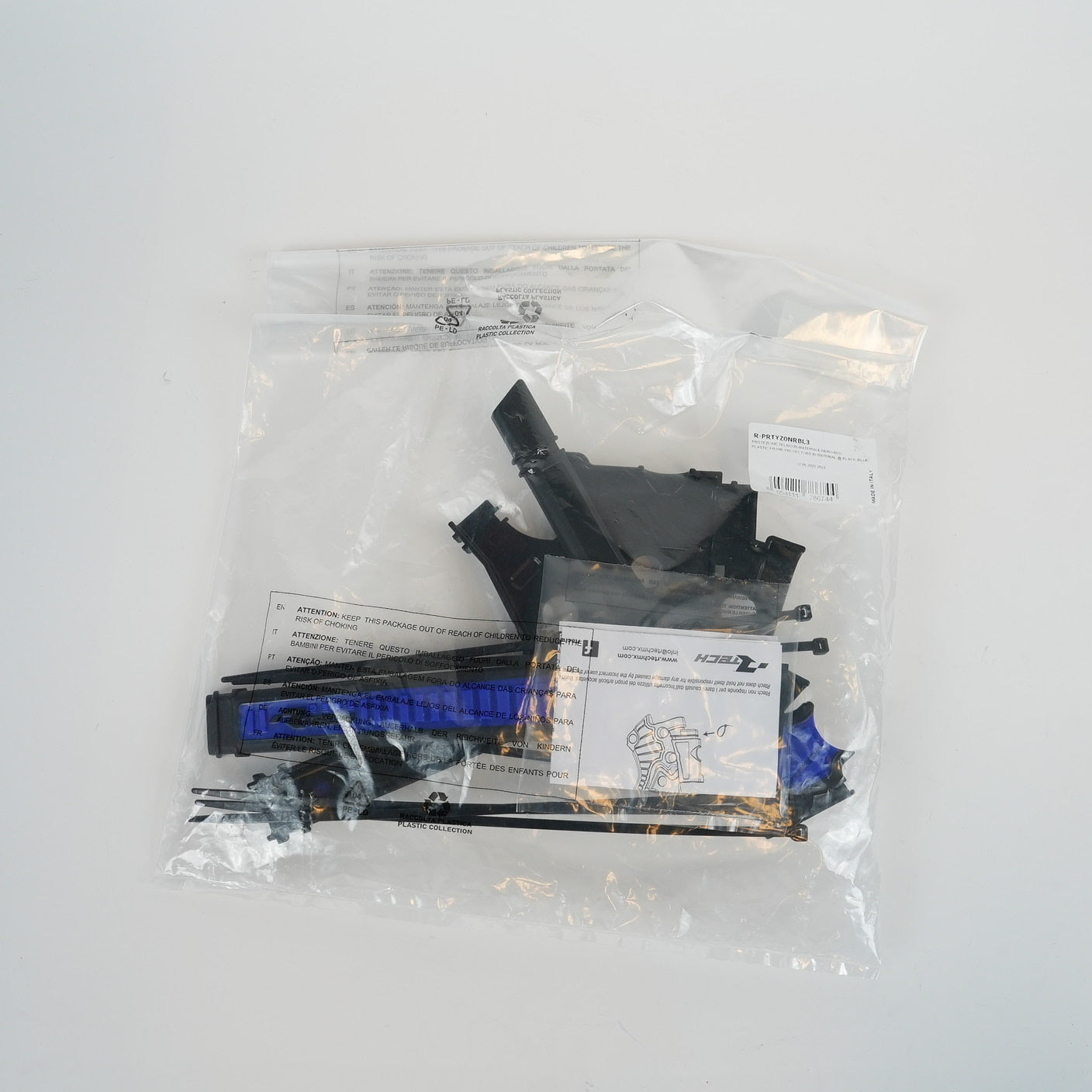 RTECH Ramskydd Svart/Blå