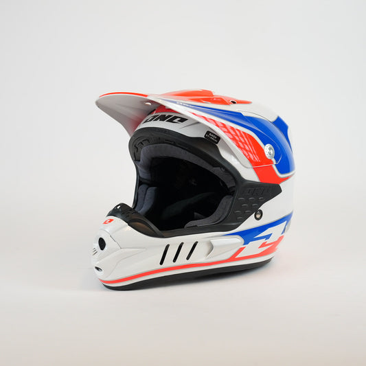 ONE 1 Crosshjälm Blå/Röd/Vit